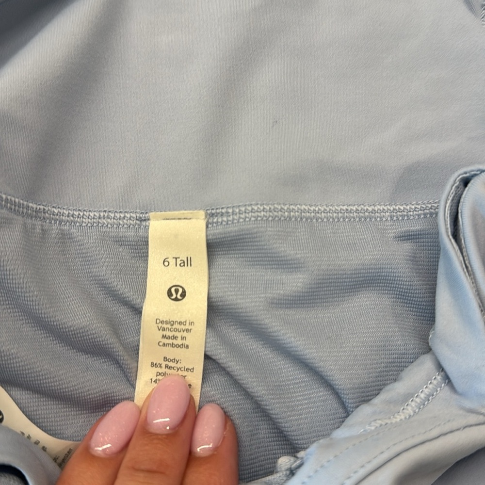 Lululemon Athletica Light Blue Athletic Shorts - Picture 5 of 5